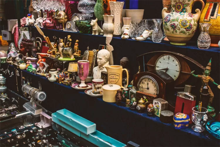 Flea market items